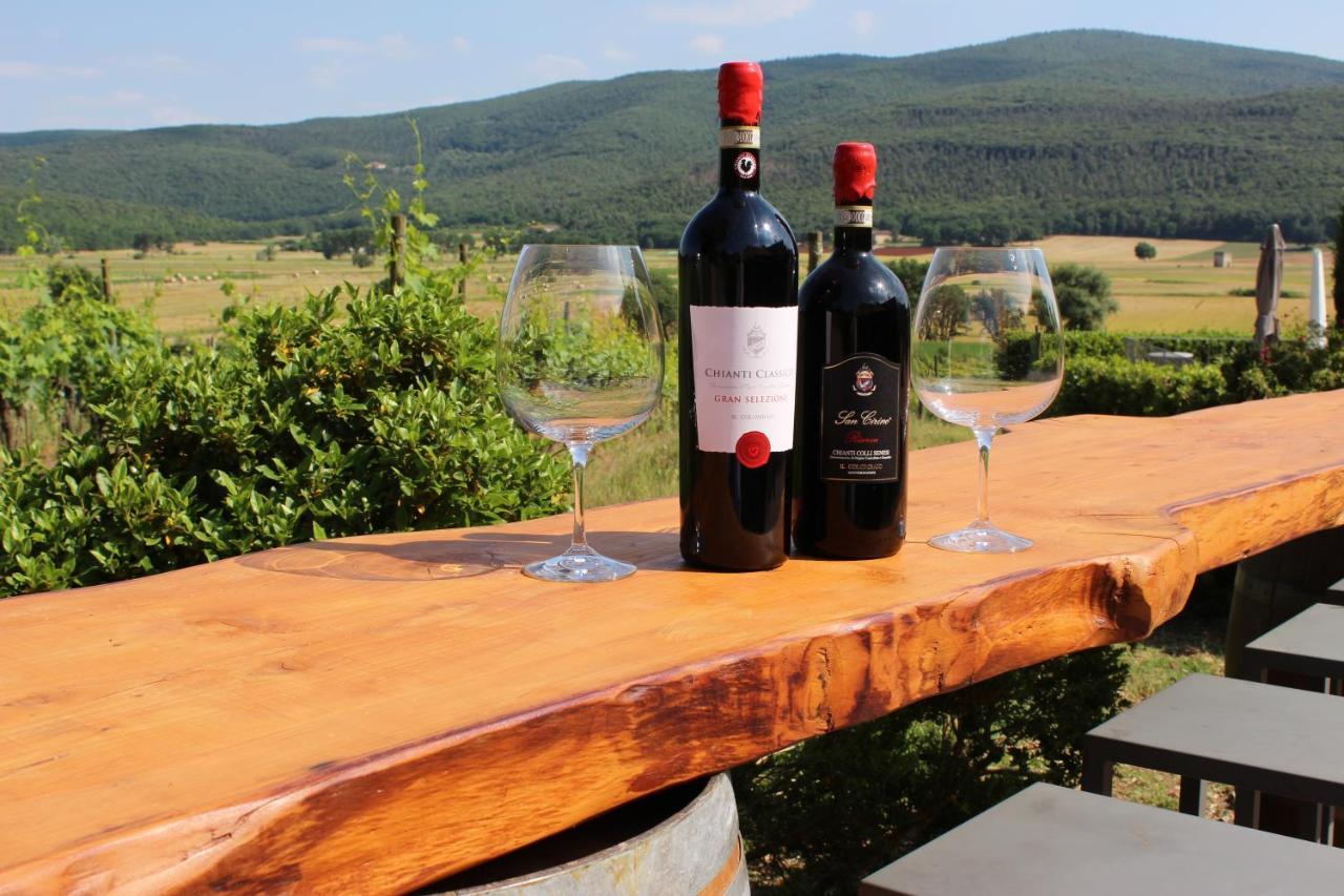 Il Colombaio Winery & Rooms Монтериджони Екстериор снимка