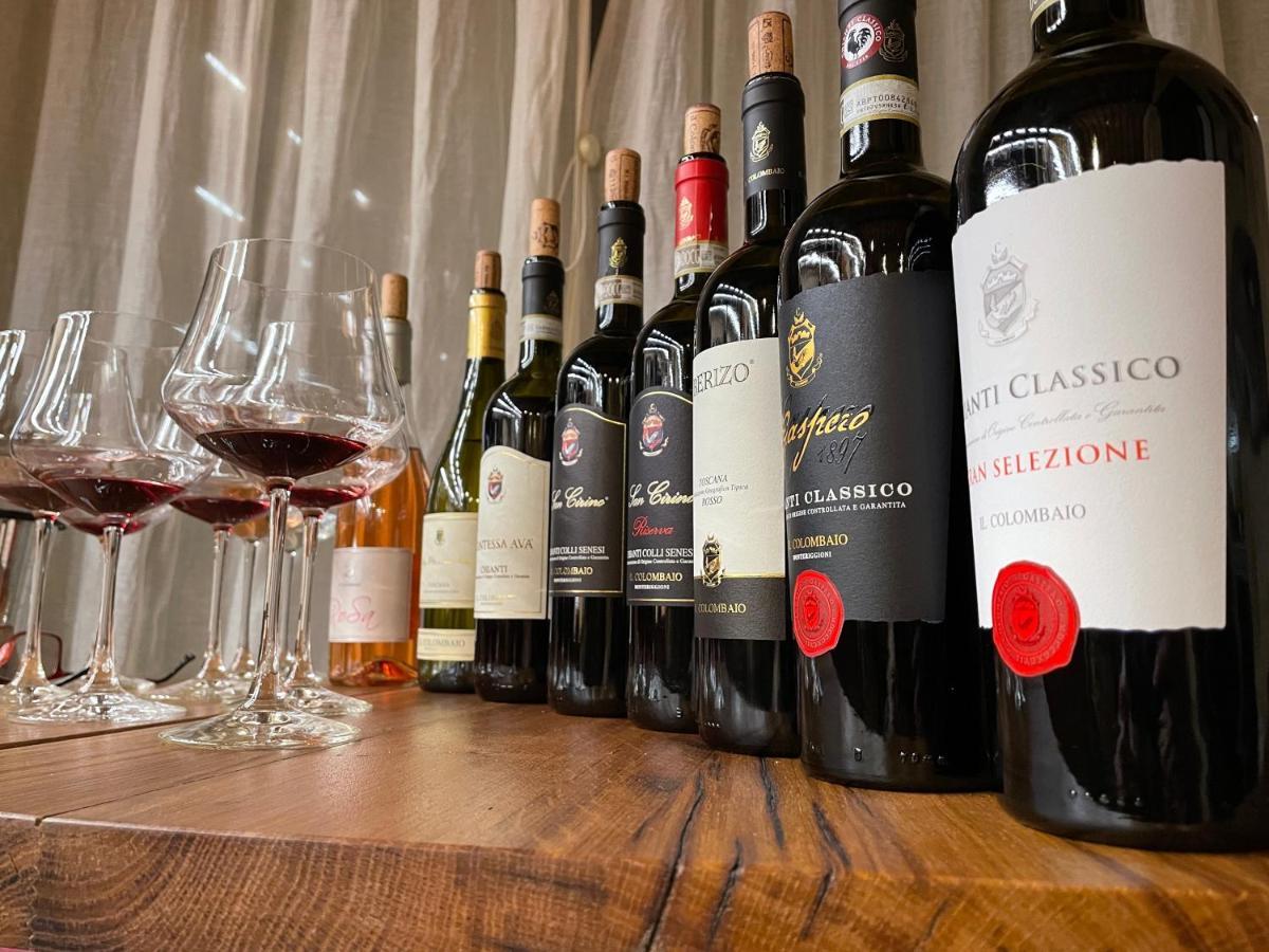 Il Colombaio Winery & Rooms Монтериджони Екстериор снимка