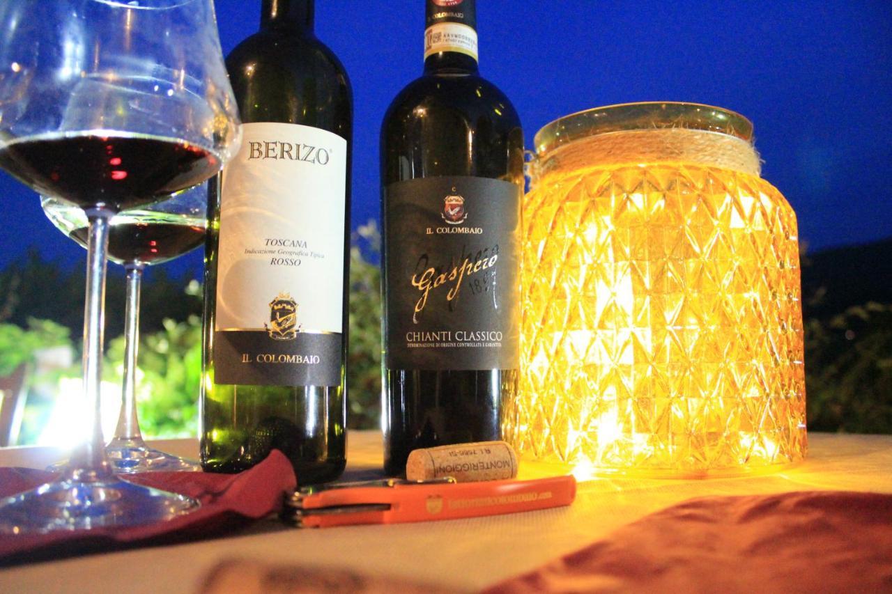 Il Colombaio Winery & Rooms Монтериджони Екстериор снимка