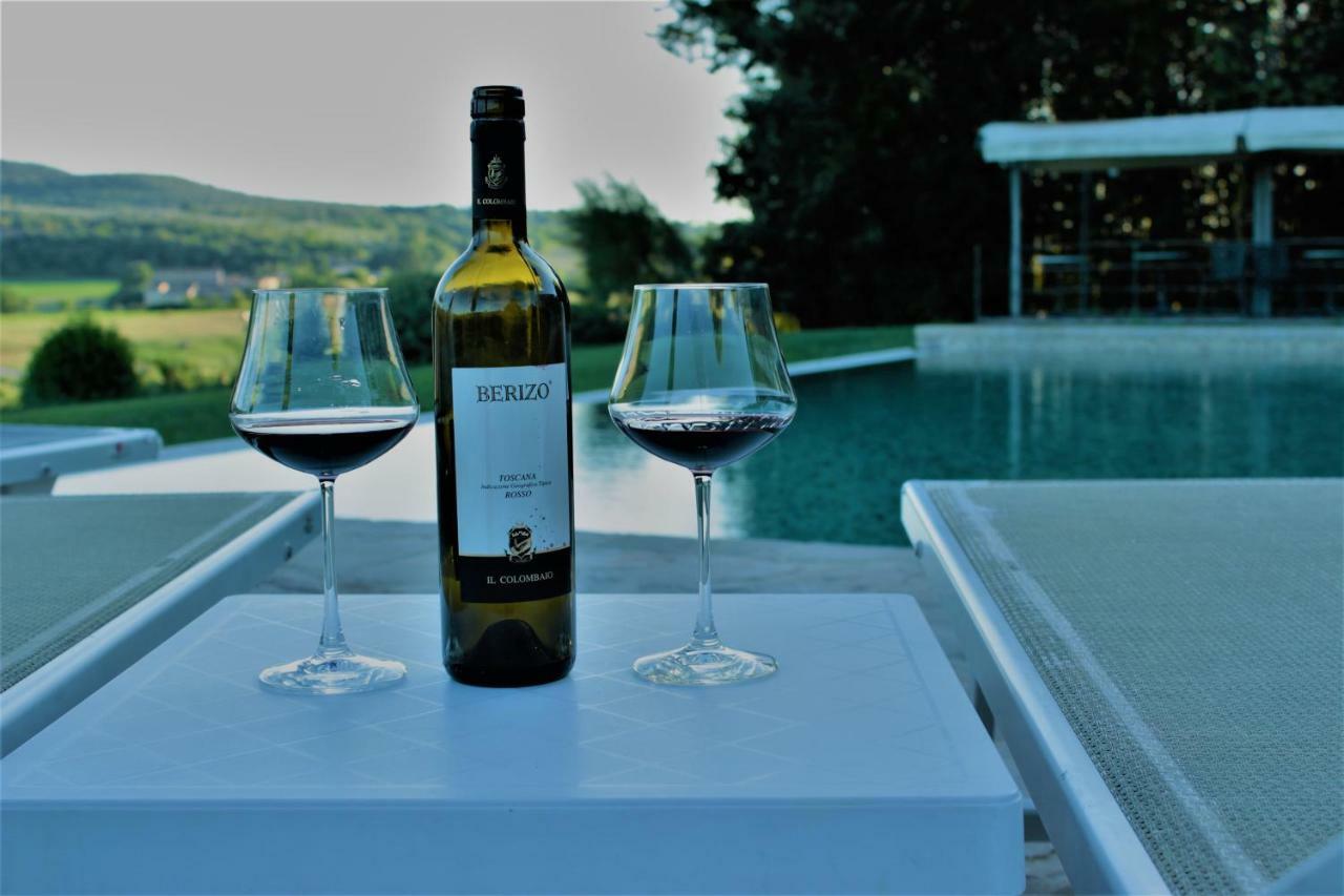 Il Colombaio Winery & Rooms Монтериджони Екстериор снимка